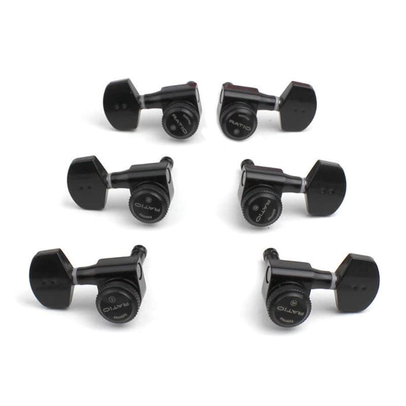 Graph Tech Ratio Electric Locking Contemporary 3+3 - Black image 1