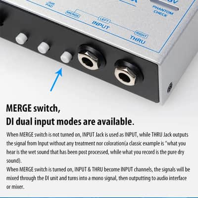 Joyo JDI-48 Reamp and Active Direct Box,price include the import duty for US buyer image 10