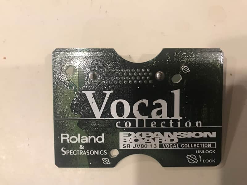 Roland SR-JV80-13 Vocal Collection Expansion Board 1990s | Reverb
