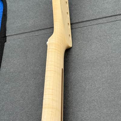 American Fender Telecaster Flamed 1-piece Maple Neck Standard Thin by Warmoth USA w/ Fender locking tuners image 8