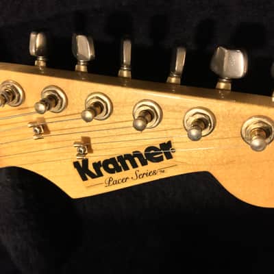1981 Kramer Pacer Guitar "Strat Head" Deep Walnut in Very Good Condition image 7