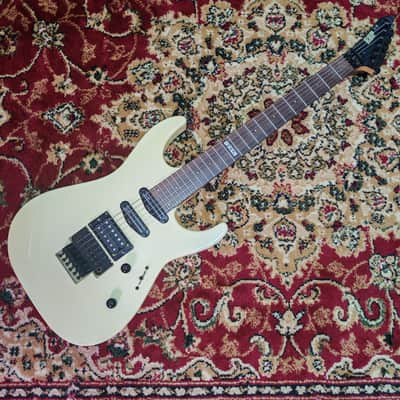 1998 ESP M-III Mirage w/ Reverse Headstock, HSS FR Floyd Rose Super Strat MIJ Japan MIII M3 Horizon image 4