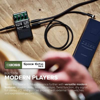 Boss RE-2 Space Echo Delay and Reverb Effects image 7