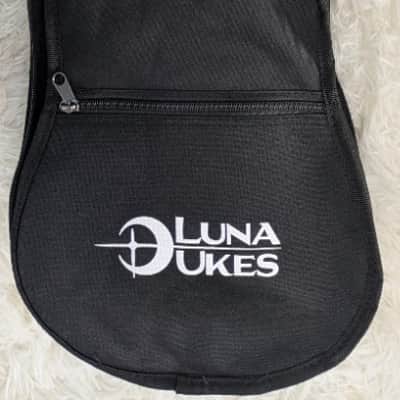 Luna Guitars Maluhia Peace Sign Tenor Ukulele Satin Natural Finish, UKE MALU image 8