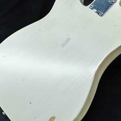 Fender MEX USED ​​Mike Dirnt Road Worn Precision Bass (White Blonde) image 10
