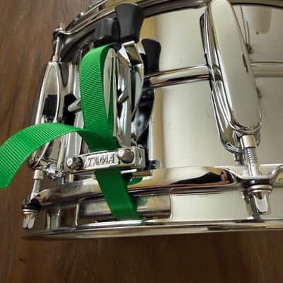 Tama Rockstar 14" x 6.5" Steel Snare Drum RS165 Evans Free Shipping image 7