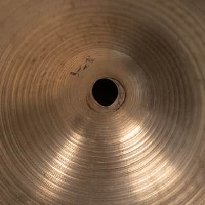 1970s Zildjian 16" A Hollow Logo Crash Cymbal 1166g image 4