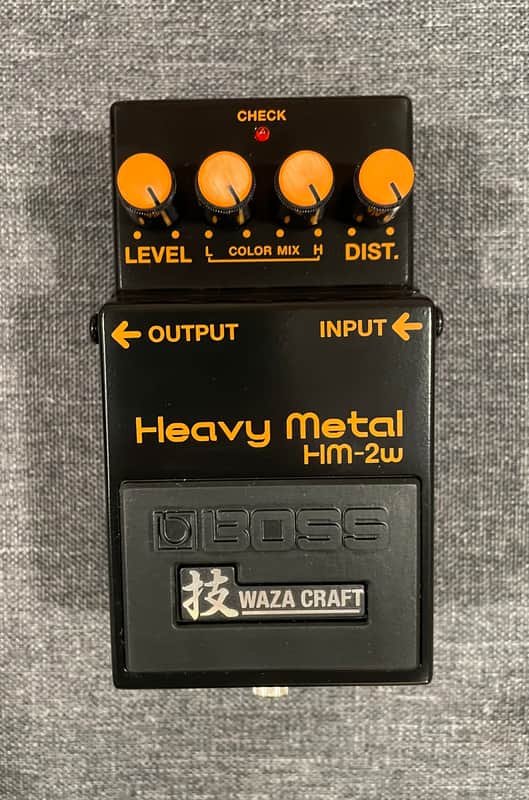 Boss HM-2W Heavy Metal Waza Craft 2021 - Present - Black image 1
