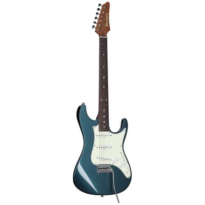 Ibanez AZ2203N Prestige Electric Guitar (with Case), Antique Turquoise, Open Box (Very Good) image 4