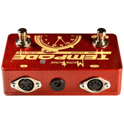TEMPODE™ .:. PedalBoard MIDI Clock Injector by Molten Voltage - Red Sparkle image 2