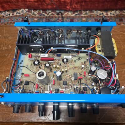 SWR Baby Blue Bass Amplifier Head Working Pre Fender Symar 1990s image 5