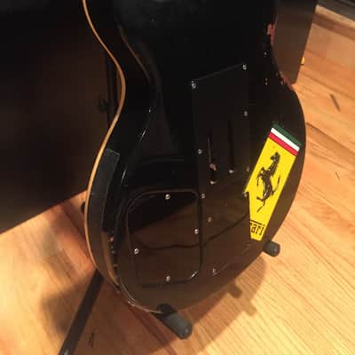 Neal Schon (formerly owned) Gibson Black Les Paul Deluxe with Floyd Rose image 20