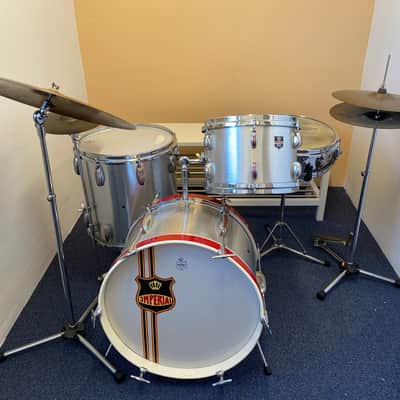 Swiss Imperial Drums Vintage 1950-1970 - Diner Silver Wrap image 7