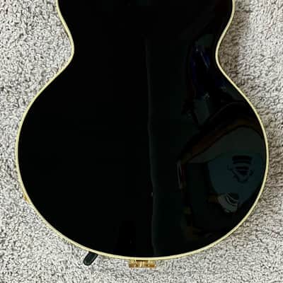 Gretsch Broadkaster LX w/Bigsby, Ebony Fretboard Gold Hardware and Case, Black image 5