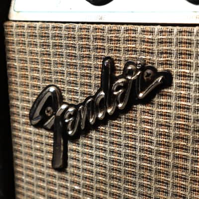 Vintage 70s Fender Champ Silverface Tube Amp image 3