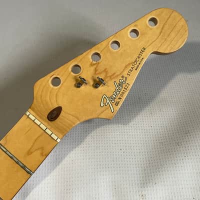 1990 Fender USA American Standard Stratocaster Guitar Neck 22 Fret Maple Board image 4