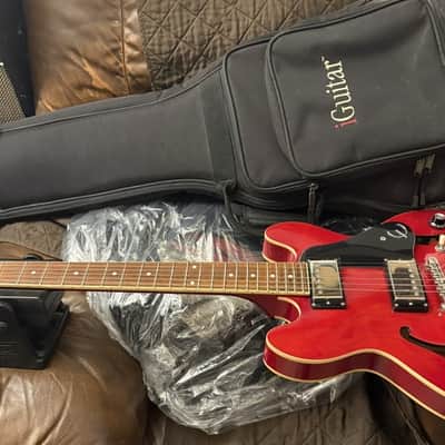 2019,Epiphone ES-339 Semi-Hollowbody/Cherry Gloss,Gig Bag.Clean Guitar. image 1