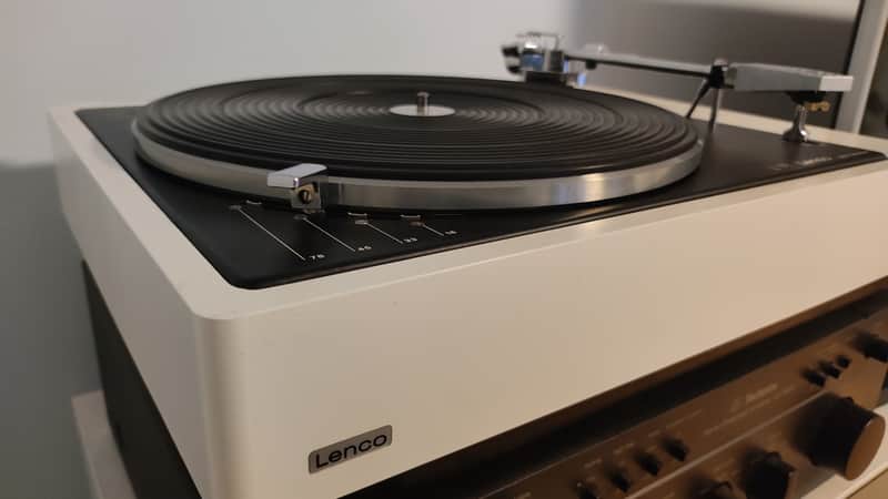 Platine Vinyle Lenco L78 – Swiss Made – Révisée (16, 33, 45, 78 Tours)