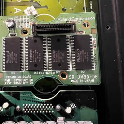 Roland SR-JV80-06 Dance Expansion Board 1990s - Green image 2