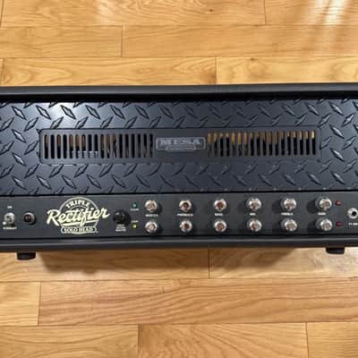 Immagine Mesa Boogie Triple Rectifier Solo Head 2-Channel 150-Watt Guitar Amp Head Black - 6