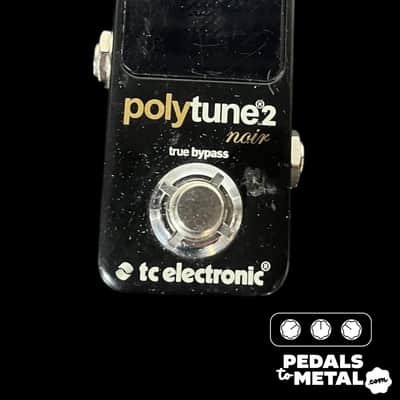 TC Electronic PolyTune 2 Noir Tuning Pedal | Reverb