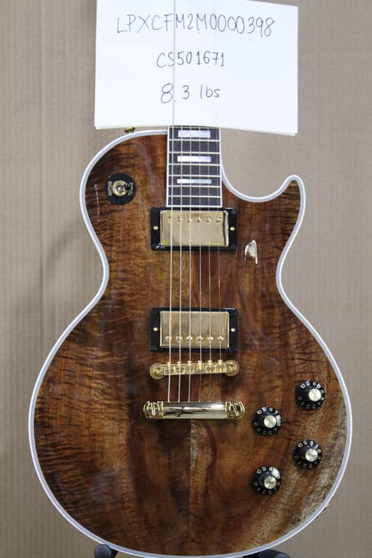 Gibson Custom Shop Les Paul Axcess Custom - Koa Top w/OHSC (LPXCFM2M0000398) Bild 1