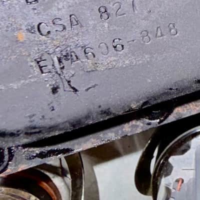 1976 Fender Princeton Reverb Silverface - Allen Amplification Serviced - Original Speaker image 4