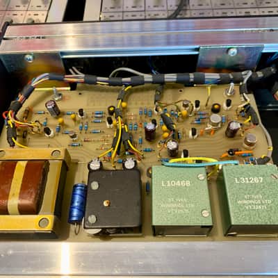 Neve 33609 Discrete Stereo Compressor / Limiter Metal Knob 1970s - Blue image 5