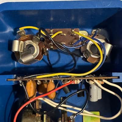 Kay Tremolo Pedal (Vintage 1960s - Blue) image 9