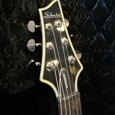 Schecter Black Jack Flying V ebony with Original Coffin Case image 3