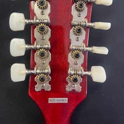 Misc. Korean made Vintage Mandolin M-11 1970’s - Sunburst image 6