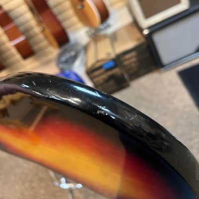 Aria Diamond 1802T 1960s - Burst Finish image 9