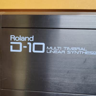 Roland D-10 61-Key Multi-Timbral Linear Synthesizer 1988 - 1992 - Black image 5