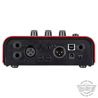 Boss VE-2 Vocal Harmonist Multi-Effect Unit - Red image 2