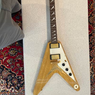 2007 Hamer USA Korina Vector Flying V Custom Shop, '58 Gibson specs image 1