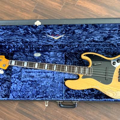 Fender Custom Shop Limited Edition Heavy Relic Jazz Bass - Aged Natural image 1