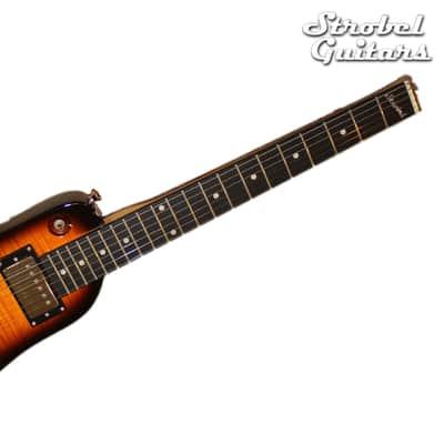 Strobel Rambler Travel Guitar - Tobacco Sunburst image 3