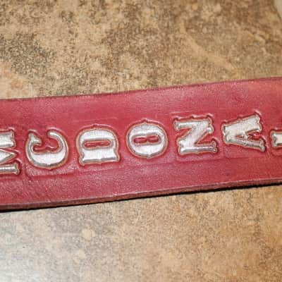 Handmade Vintage leather strap "McDonald" image 12