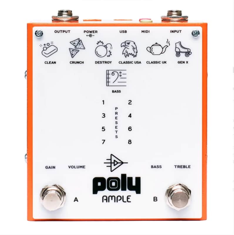 Poly Effects Ample Amp Simulator Pedal image 1
