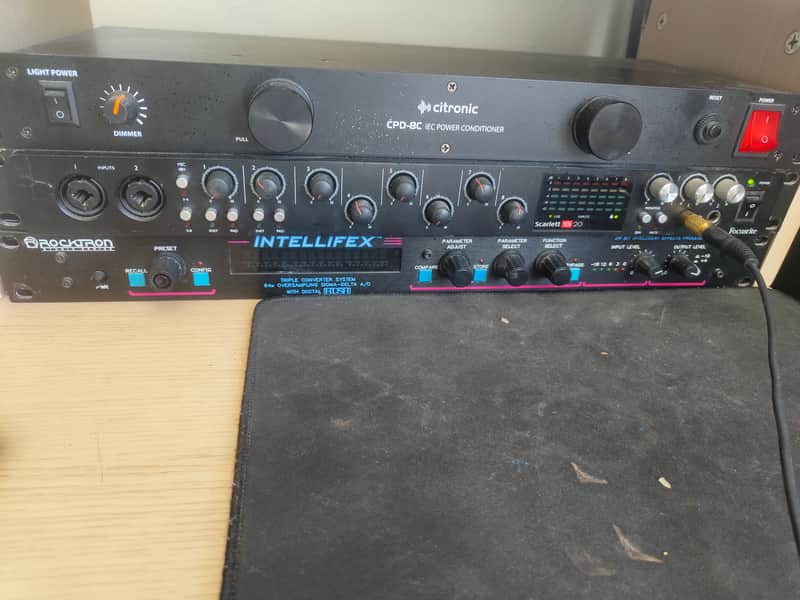 Rocktron Intellifex 24 Bit Intelligent Effects Processor Rack Unit image 1