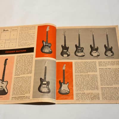 Fender ORIGINAL Fine Electric Instruments Catalog 65-66 image 5
