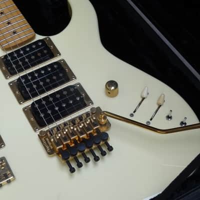 Kramer Richie Sambora Stars White Double Neck 1980's Bon Jovi Vibe image 23