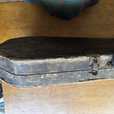 Vintage 1956 Danelectro Hardshell Case – Generously Relic'd by Time, Wildlife, and "KC" image 12