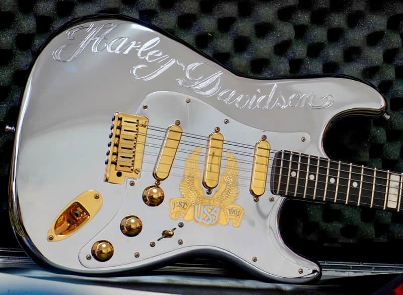 Fender Stratocaster 90 th Anniversary Harley Davidson Diamond Edition TONE MONSTER James Trussart image 1