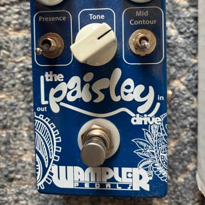 Wampler Paisley Drive 2010s - Blue image 1