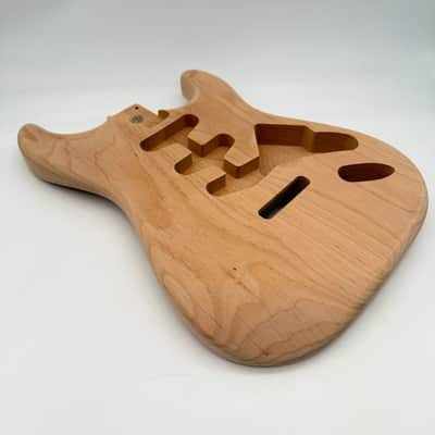 HooDoo Stratocaster Body Alder 2-Piece Unfinished Light hsb6480 image 3
