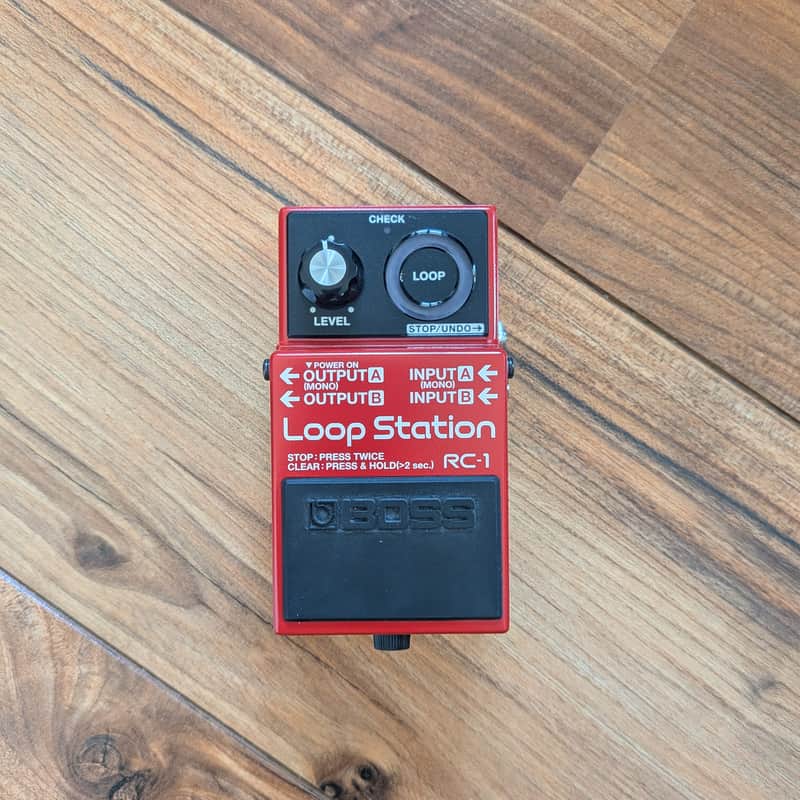 Boss RC-1 Loop Station 2014 - Present - Red image 1