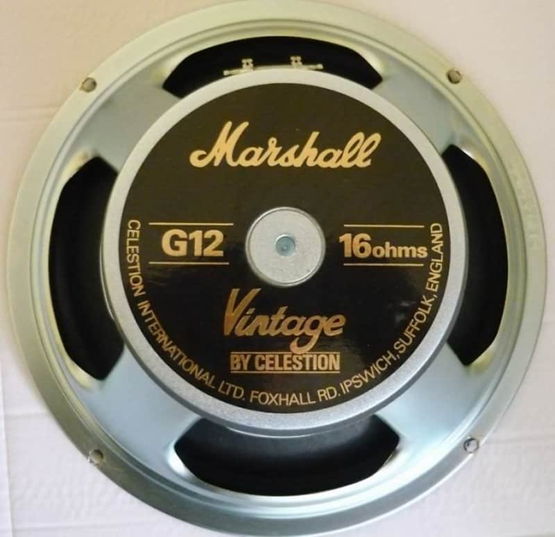 Celestion Vintage 30 "Marshall G12 Vintage" version 16ohm Made in England x4 image 1