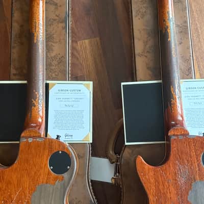 2 Gibson Les Paul Custom Shop GREENY Murphy Lab 3.664g u. 3.669g Tausch und Ratenzahlung möglich. Aus meiner Sammlung - verkaufe meine beiden Gibson Les Paul Custom Shop GREENY Murphy Lab image 13
