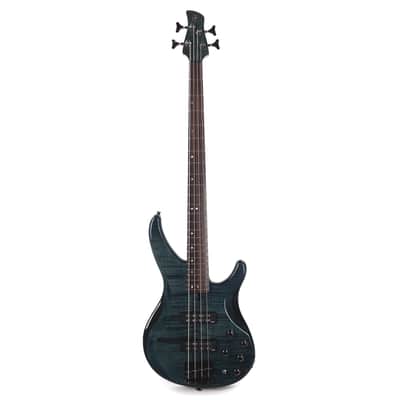 Yamaha TRBX604FM 4-String Bass Indigo Blue image 4